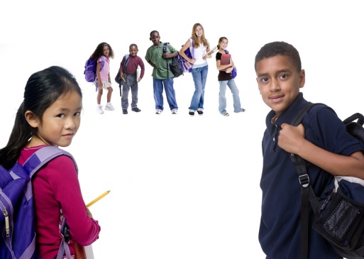 Kids Heading to School