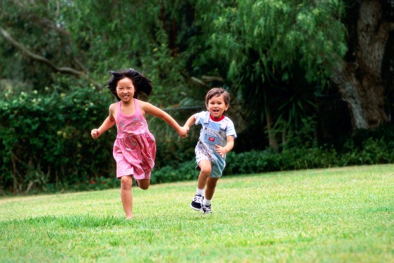 Kids Running